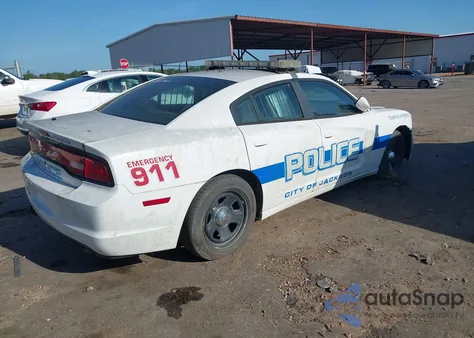 2014 Dodge Charger Police из США, поврежденный, VIN 2C3CDXAG4EH172397